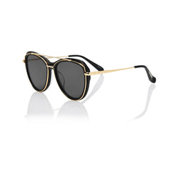 MARRAKESH (Black and Gold Metal with Smog Grey Lens)