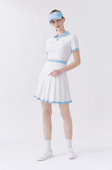 ISCHIA (White & Light Blue)