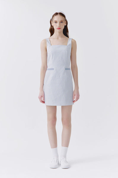 PALAU (Light blue & gingham)