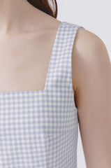 PALAU (Light blue & gingham)