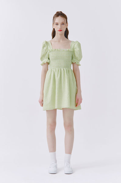 BOHOL (Green gingham)