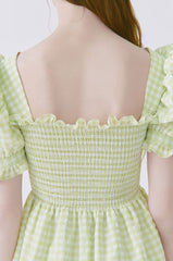 BOHOL (Green gingham)