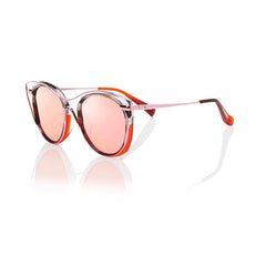 SINGAPORE (Ruby Steel and Pink Metal with Pink Mirror Lens)
