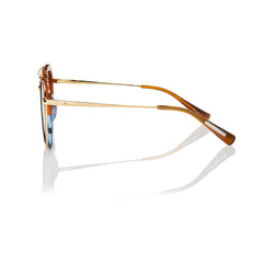 MARRAKESH (Urban Fawn and Gold Metal with Solid Brown Lens)