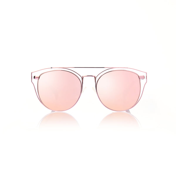 FLORENCE (Pink Metal with Pink Mirror Lens)