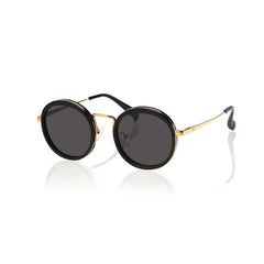 KYOTO (Black and Gold Metal  with Smog Grey Lens)